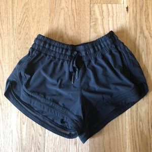 Black lululemon shorts
